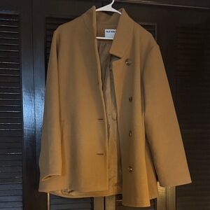 Old Navy Women's Camel Pea Coat